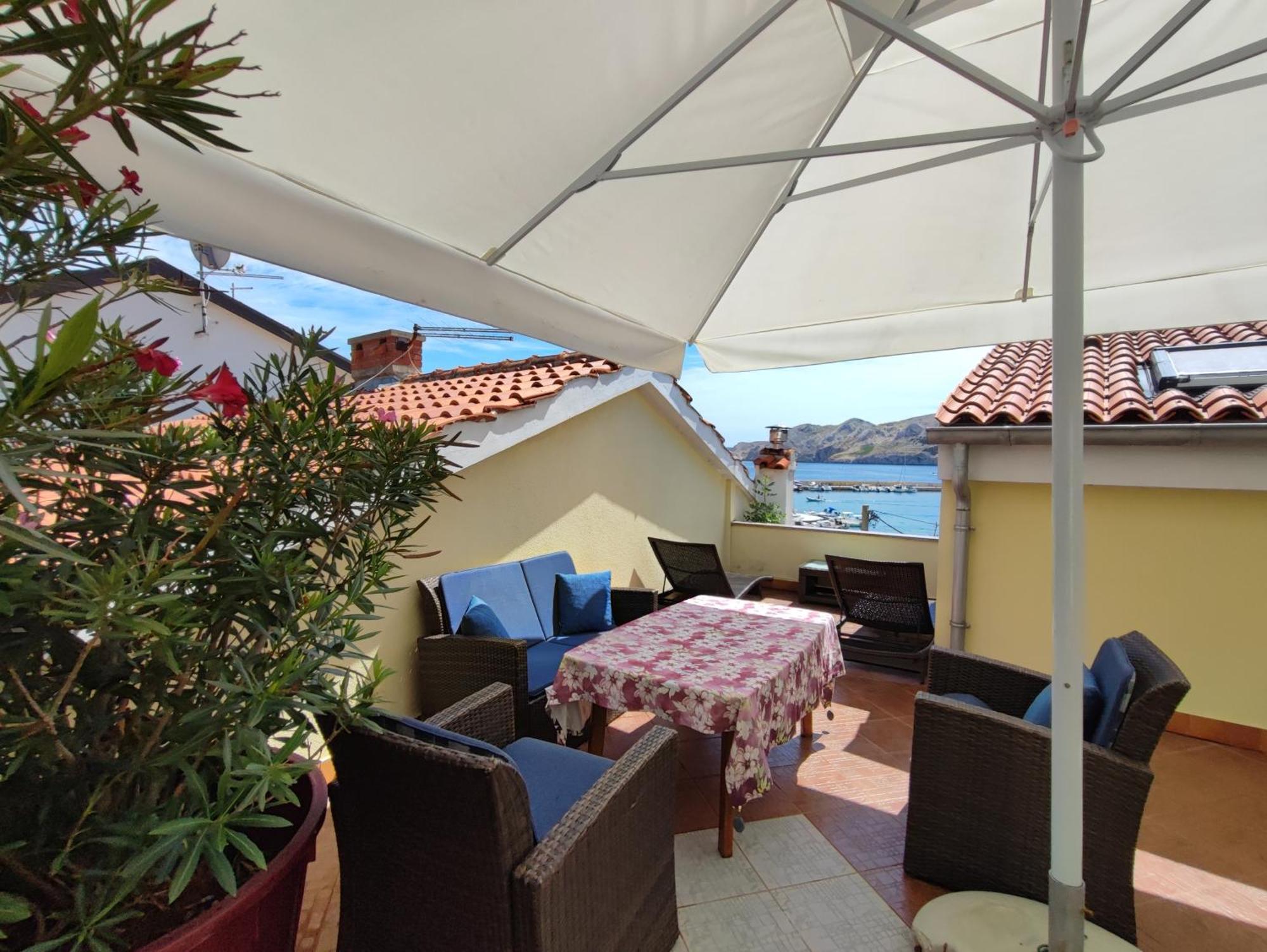 Margarita Apartment Baska  Bagian luar foto